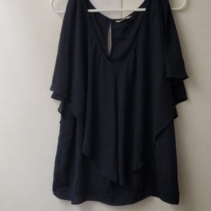 💌(Used) navy Blouse